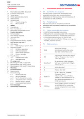 Dormakaba SVA 2000 F Commissioning Instructions
