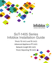 Infoblox Advanced Appliance PT-1405 Installation Manual