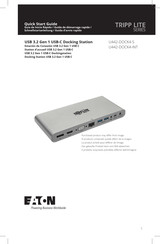 Eaton TRIPP LITE U442-DOCK4-INT Quick Start Manual