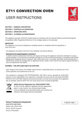 Falcon E711 User Instructions