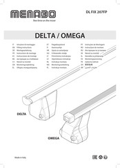 Menabo DL FIX 207FP Fitting Instructions Manual
