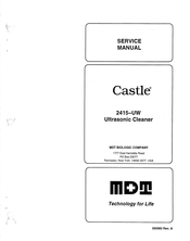 MDT CASTLE 2415-UW Service Manual