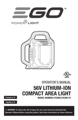 Ego Power+ LT0300-FC Operator's Manual