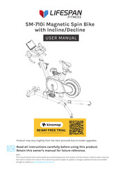 LifeSpan SM-710i User Manual
