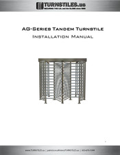 Turnstiles AG-30-TT Installation Manual