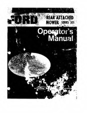Ford 501 Operator's Manual