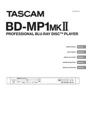 Tascam BD-MP1MKII Owner's Manual