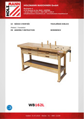 HOLZMANN MASCHINEN WB162L Assembly Instruction Manual