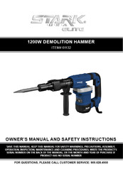 Stark Tools USA ELITE 61132 Owner's Manual And Safety Instructions
