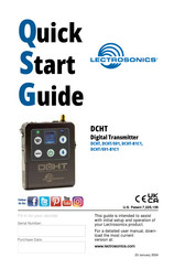 Lectronics DCHT/E01 Quick Start Manual
