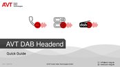 AVT MAGIC DABMUX Go Quick Manual