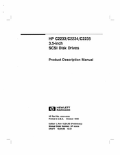 HP C2233 Product Description Manual