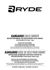 Stoneridge RYDE KANGAROO Instruction Manual