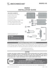 Scosche MSRIX-IG Installation Manual