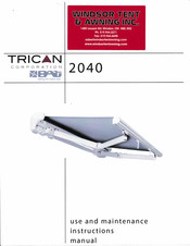 BAT 2040 Use And Maintenance Instruction