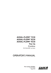 Case AXIAL-FLOW 7230 Tier 4a Operator's Manual