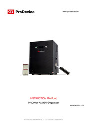 ProDevice ASM240 Instruction Manual