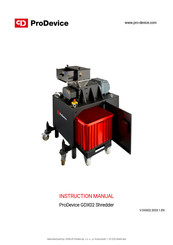 ProDevice GDX02 Instruction Manual