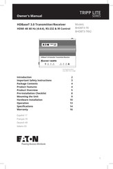 Eaton TRIPP LITE BHDBT3-TRX2 Owner's Manual