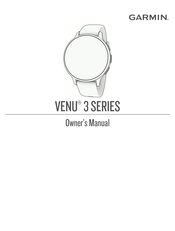 Garmin Venu 3S Owner's Manual