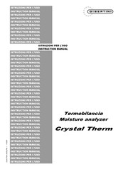 Gibertini Crystal Therm Instruction Manual