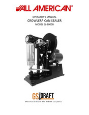 All American CROWLER EL-8000B Operator's Manual