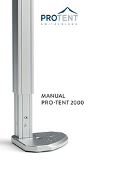 PROTENT PRO-TENT 2000 Manual