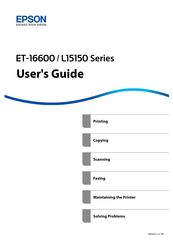 Epson ET-16600 User Manual