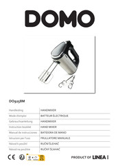 Linea 2000 DOMO DO9258M Instruction Booklet