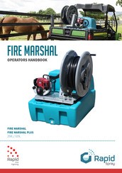 Rapid Spray FIRE MARSHAL 350 Operator's Handbook Manual
