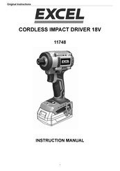 Excel 11748 Original Instructions Manual