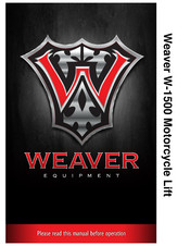 Weaver W-1500 Installation & Operation Manual