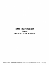 Digital Equipment DM01 Instruction Manual