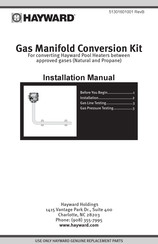 Hayward FDXLGCKW250PN Installation Manual