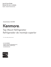 Sears Kenmore 106.6780 Series Use & Care Manual