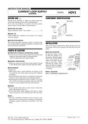 Mg HDY2 Instruction Manual