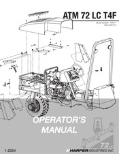 Harper ATM 72 LC T4F Operator's Manual