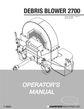 Harper 18A01 Operator's Manual