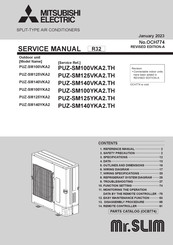 Mitsubishi Electric PUZ-SM140YKA2 Service Manual