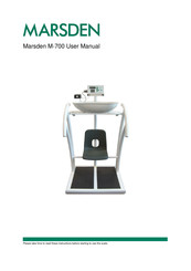 marsden M-700 User Manual