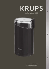Krups F2034050 Manual
