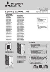 Mitsubishi Electric PUZ-ZM100YKA2-ER.UK Service Manual