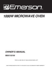 Emerson MW1101W Owner's Manual