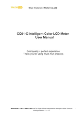 TRUCKRUN CC01-X User Manual