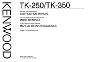 Kenwood TK-350 Instruction Manual