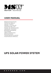 MSW Motor Technics S-POWER UPS 800 PSW User Manual
