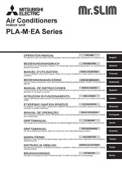 Mitsubishi Electric Mr. SLIM PLA-M EA Series Operation Manual