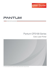 Pantum CP2100 Series User Manual