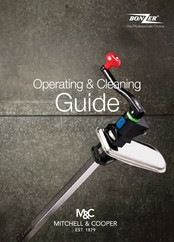 Mitchell & Cooper BONZER EZ-40 Operating & Cleaning Instructions