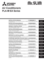 Mitsubishi Electric PLA-M71EA Installation Manual